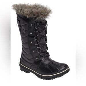 New Sorel Turfino II waterproof faux fur boot